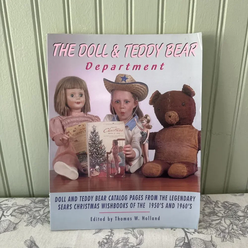 Vtg The Doll Teddy Bear Department Book Vol. 1 Christmas Catalog Pages 50s 60s